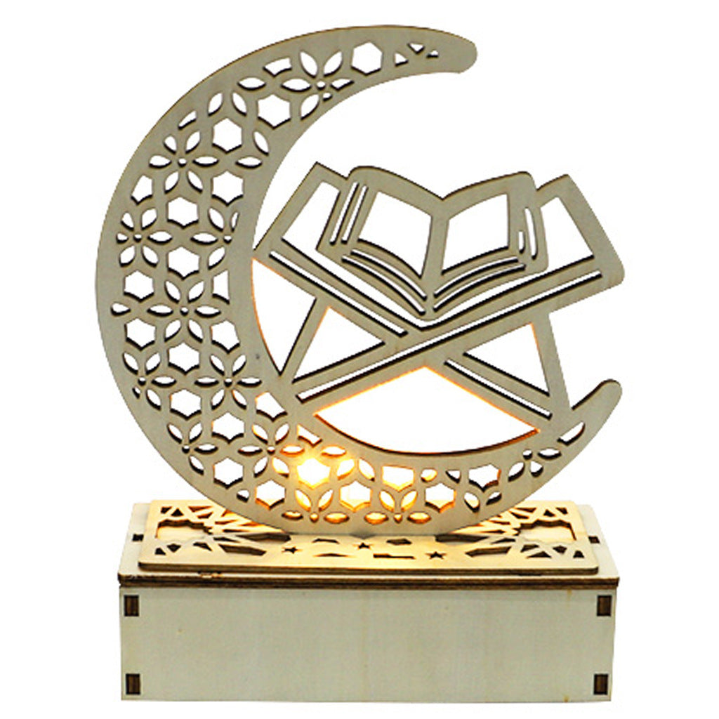 Non-Luminous Handcrafted Wooden Islamic Gift