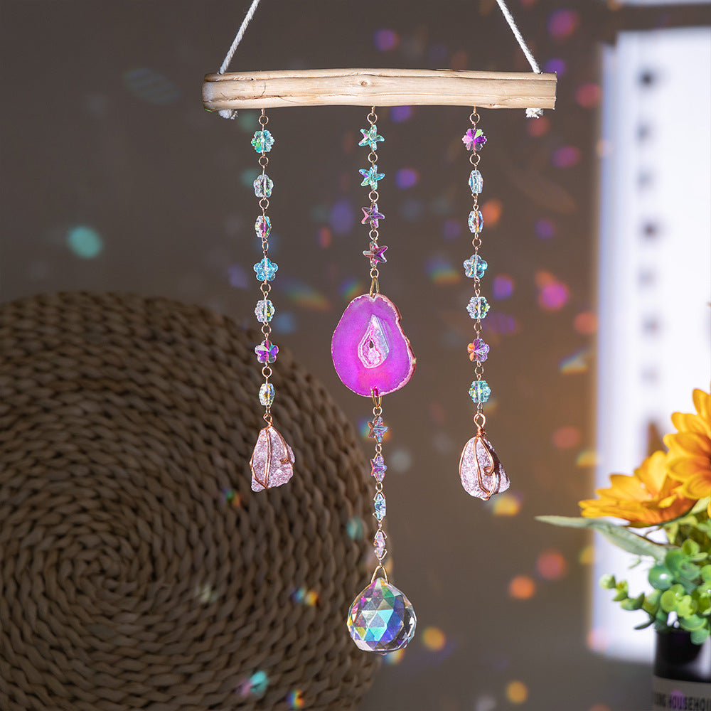 Crystal and Gemstone Roof Pendants