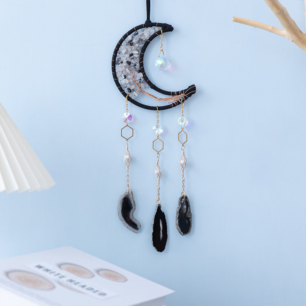 Crystal and Gemstone Roof Pendants