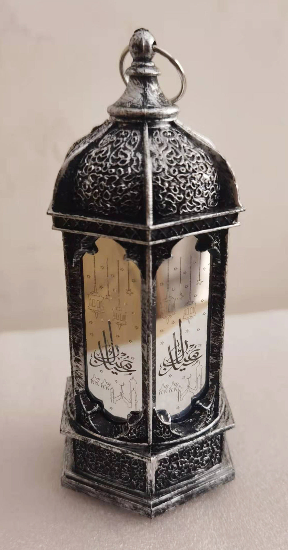 Electronic Luminous Ramadan Hexagonal Lamp Decor