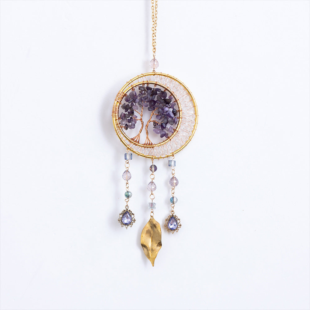 Crystal and Gemstone Roof Pendants