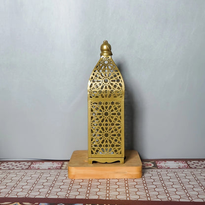 Luminous Iron TableTop Lamp Decor