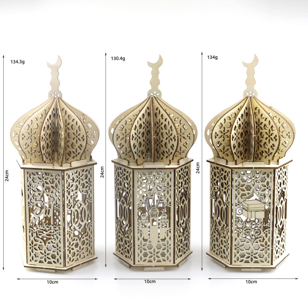 Luminous Mosque Dome Style Table Lamp Decor