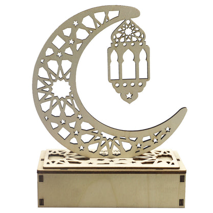 Non-Luminous Handcrafted Wooden Islamic Gift
