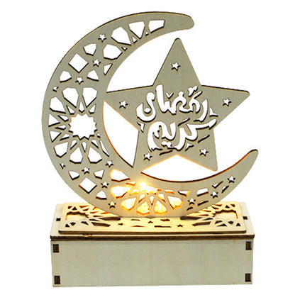 Non-Luminous Handcrafted Wooden Islamic Gift