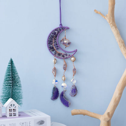 Crystal and Gemstone Roof Pendants