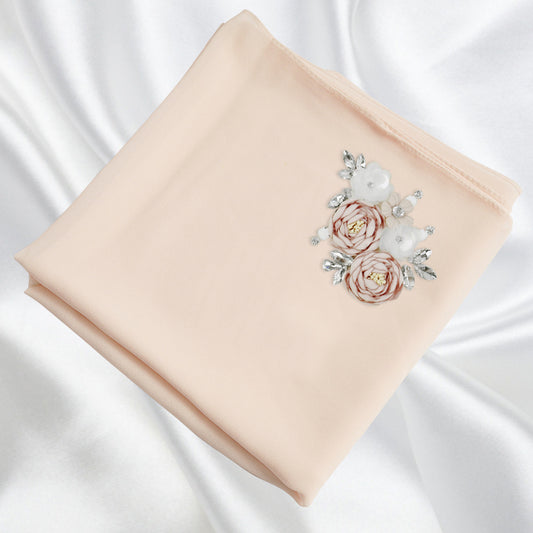 Premium Pearl Chiffon Headscarf