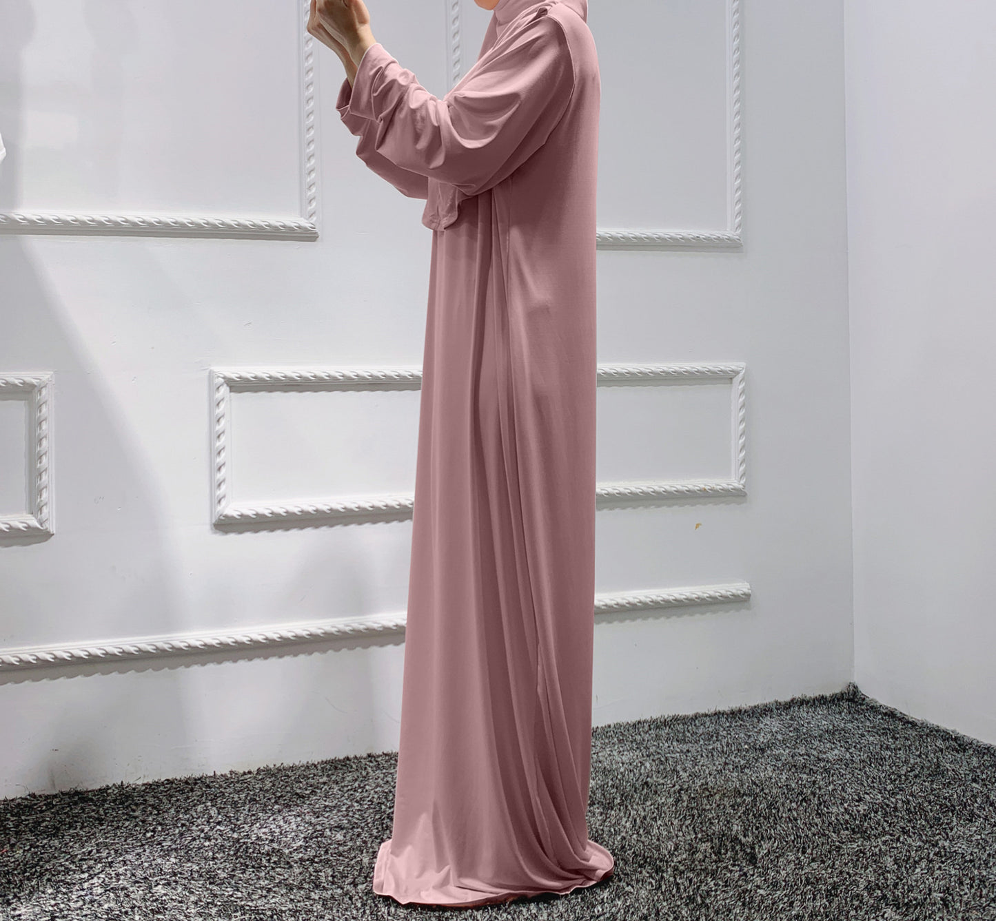 Muslim Hooded Robe Dress