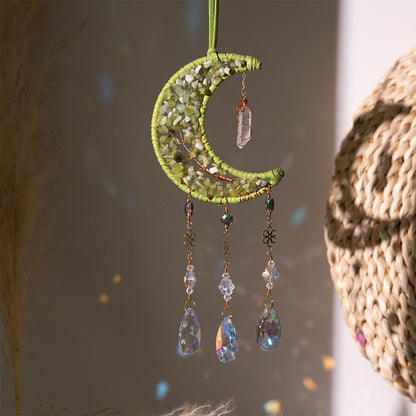 Crystal and Gemstone Roof Pendants