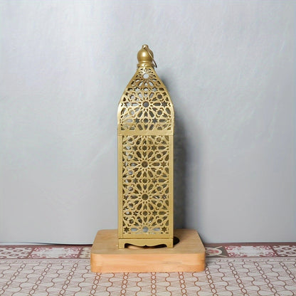 Luminous Iron TableTop Lamp Decor