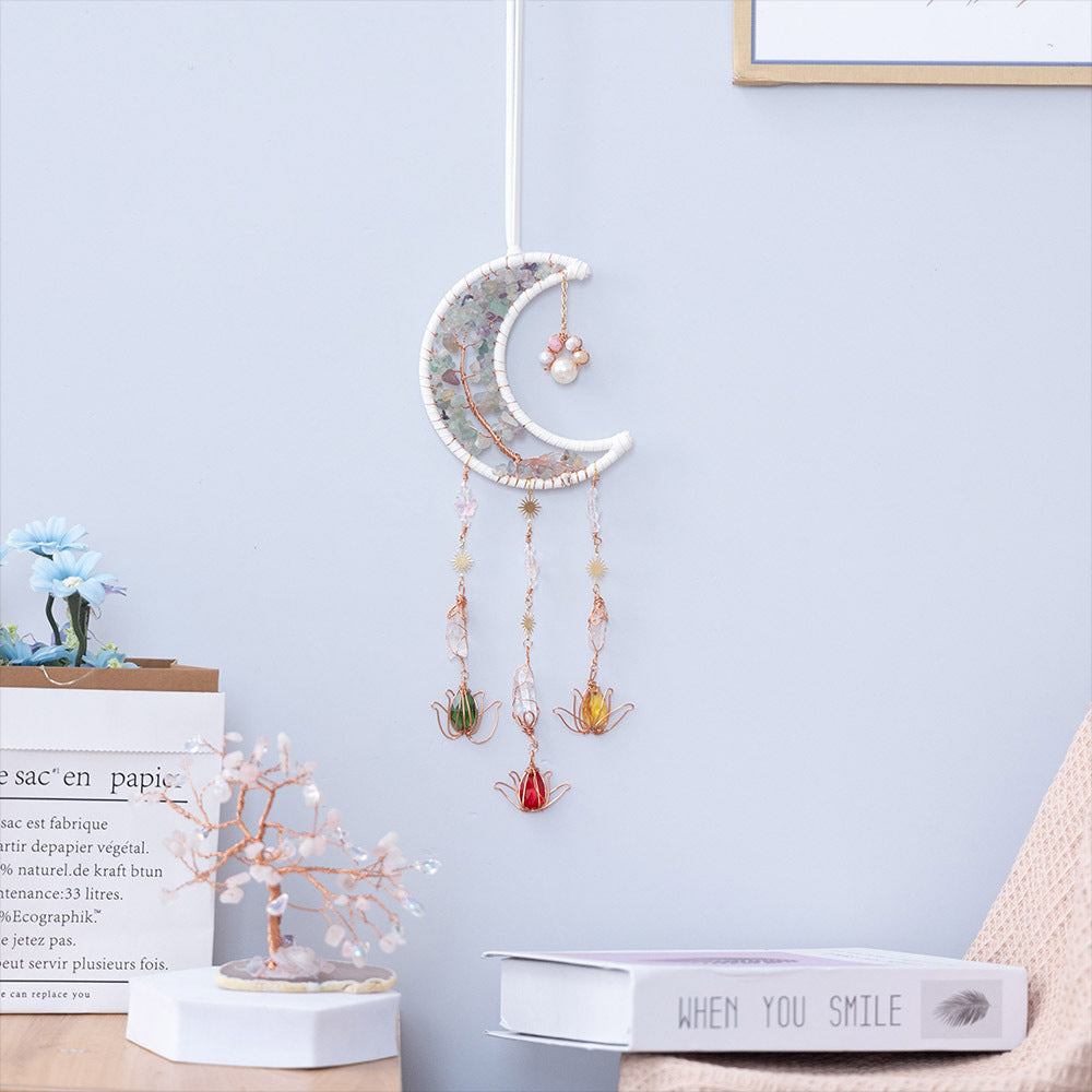 Crystal and Gemstone Roof Pendants