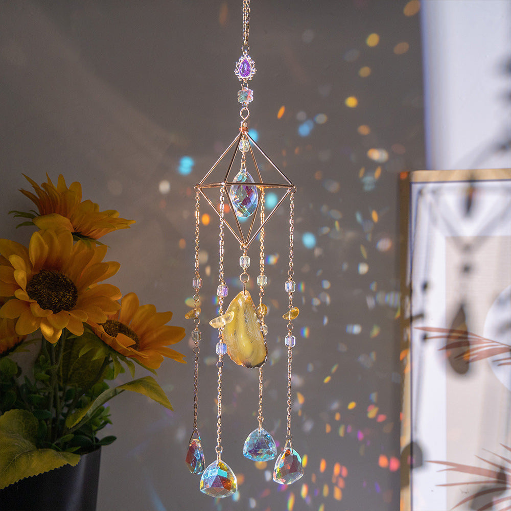 Crystal and Gemstone Roof Pendants