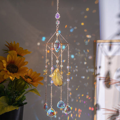 Crystal and Gemstone Roof Pendants
