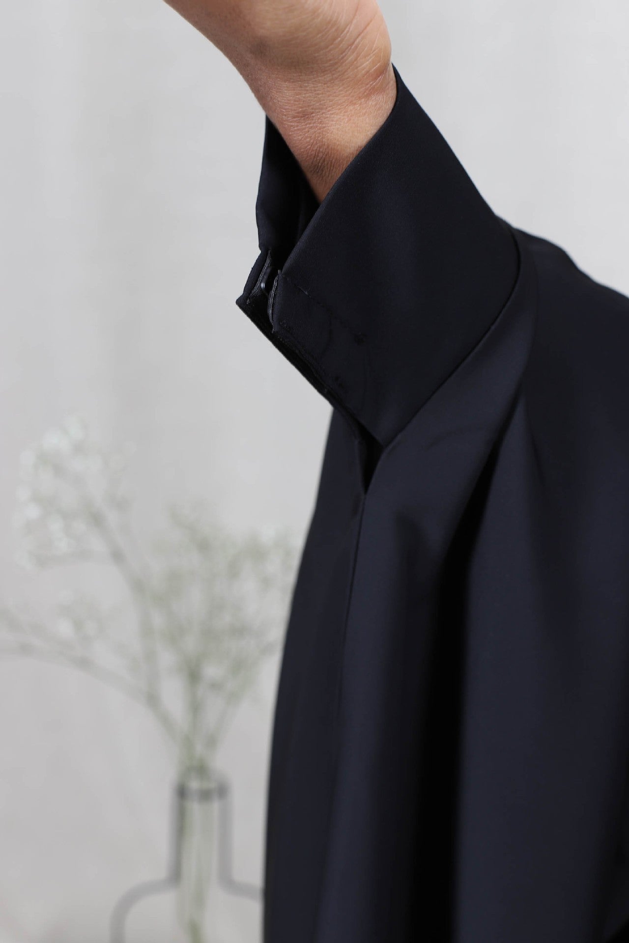 Loose Fit Bat Sleeve Robe