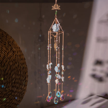 Crystal and Gemstone Roof Pendants