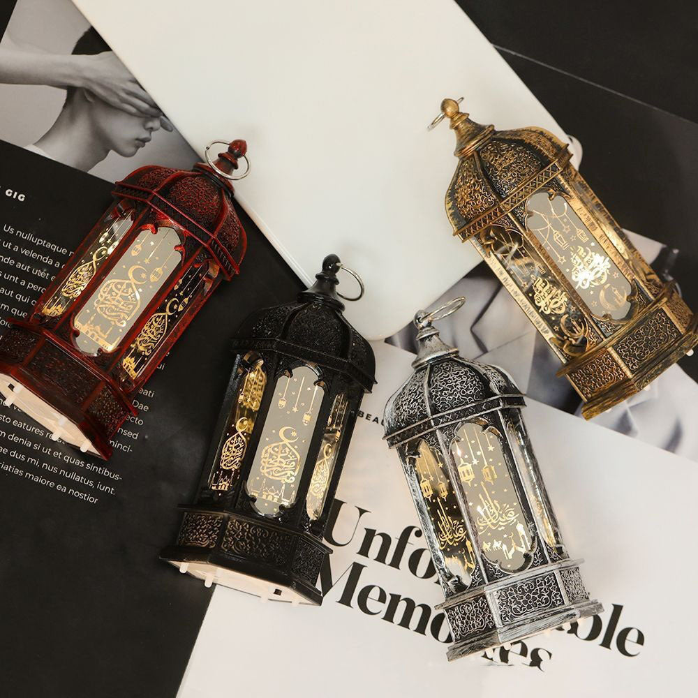 Electronic Luminous Ramadan Hexagonal Lamp Decor