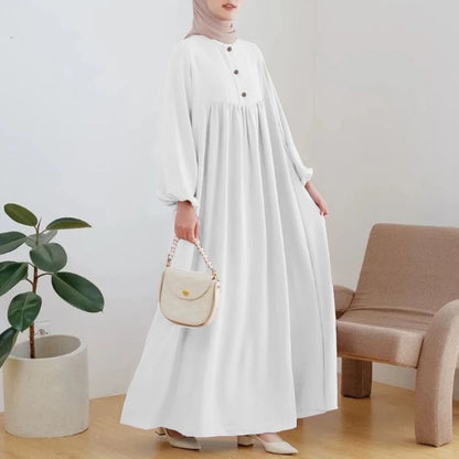 Muslim Style Long Sleeve Dress
