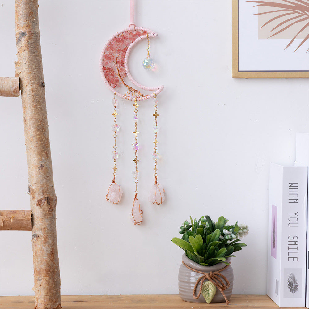 Crystal and Gemstone Roof Pendants