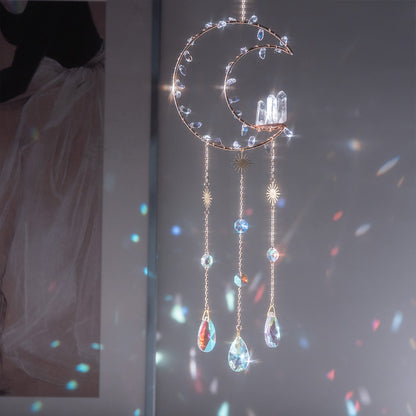Crystal and Gemstone Roof Pendants