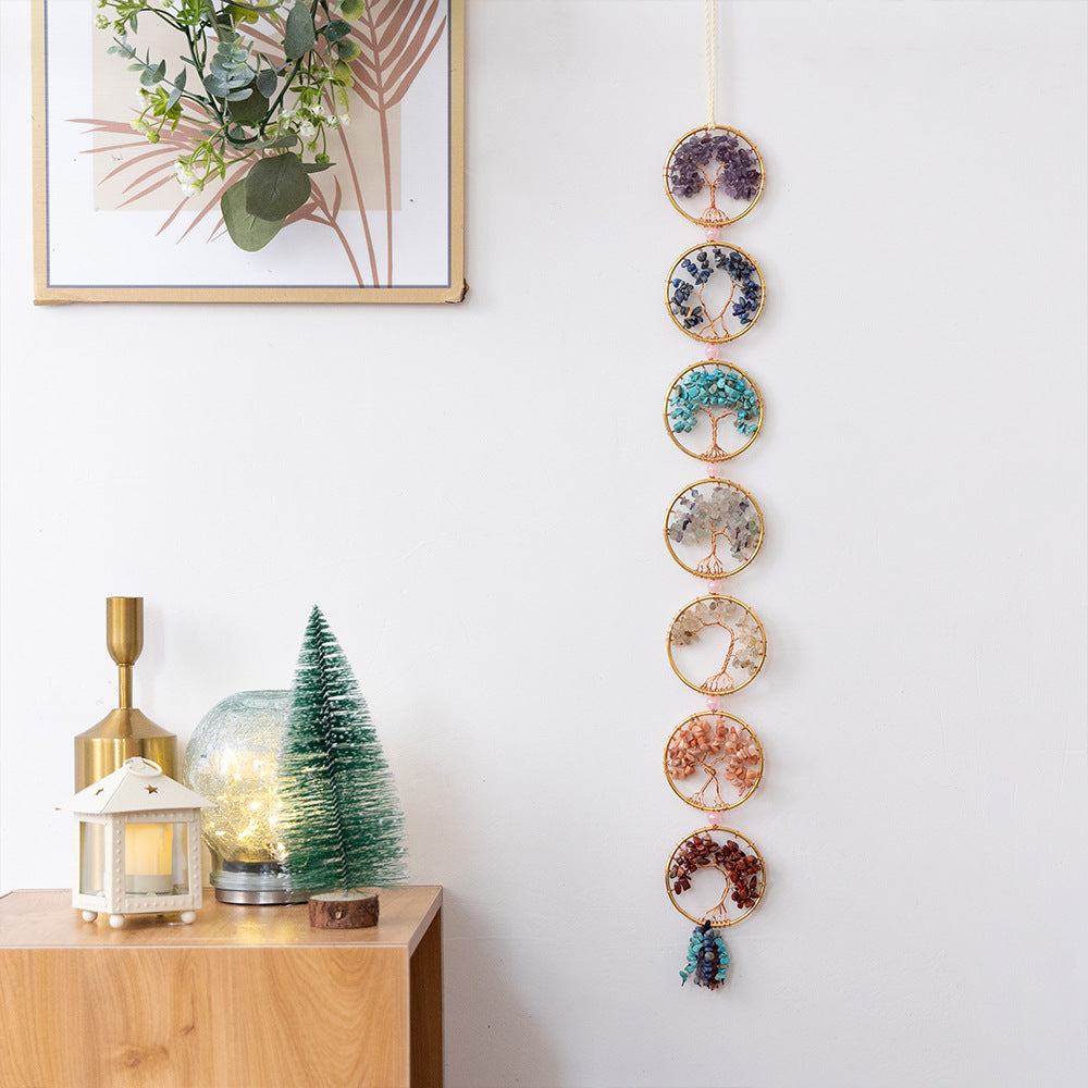 Crystal and Gemstone Roof Pendants