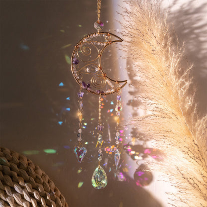 Crystal and Gemstone Roof Pendants