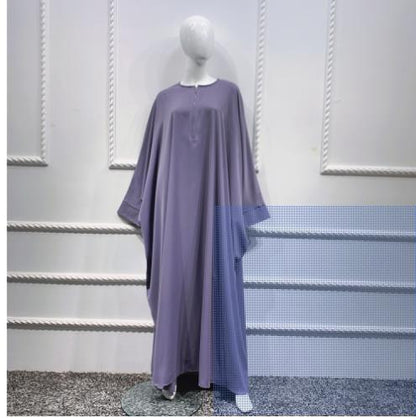 Loose Fit Bat Sleeve Robe
