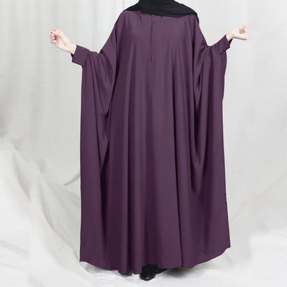 Loose Fit Bat Sleeve Robe