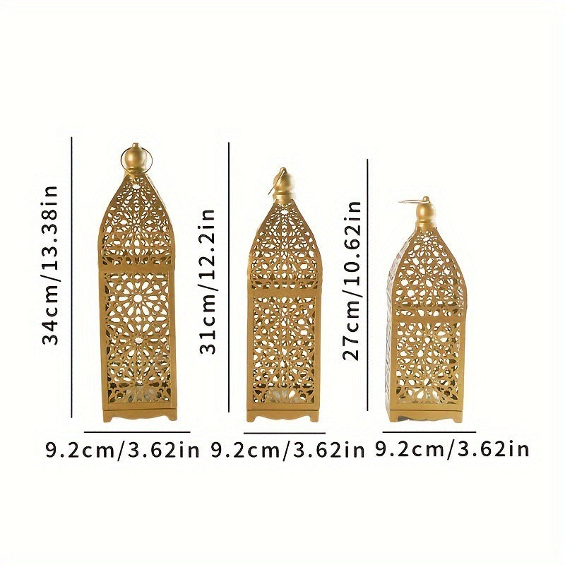 Luminous Iron TableTop Lamp Decor