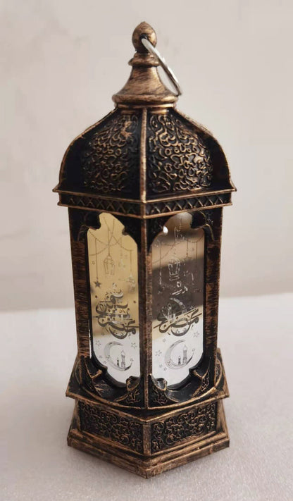 Electronic Luminous Ramadan Hexagonal Lamp Decor