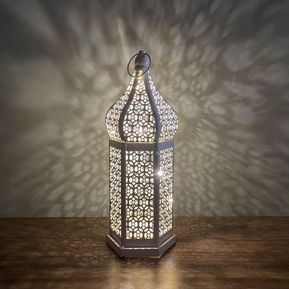 Adorable Luminous Metal TableTop Lamp Decor