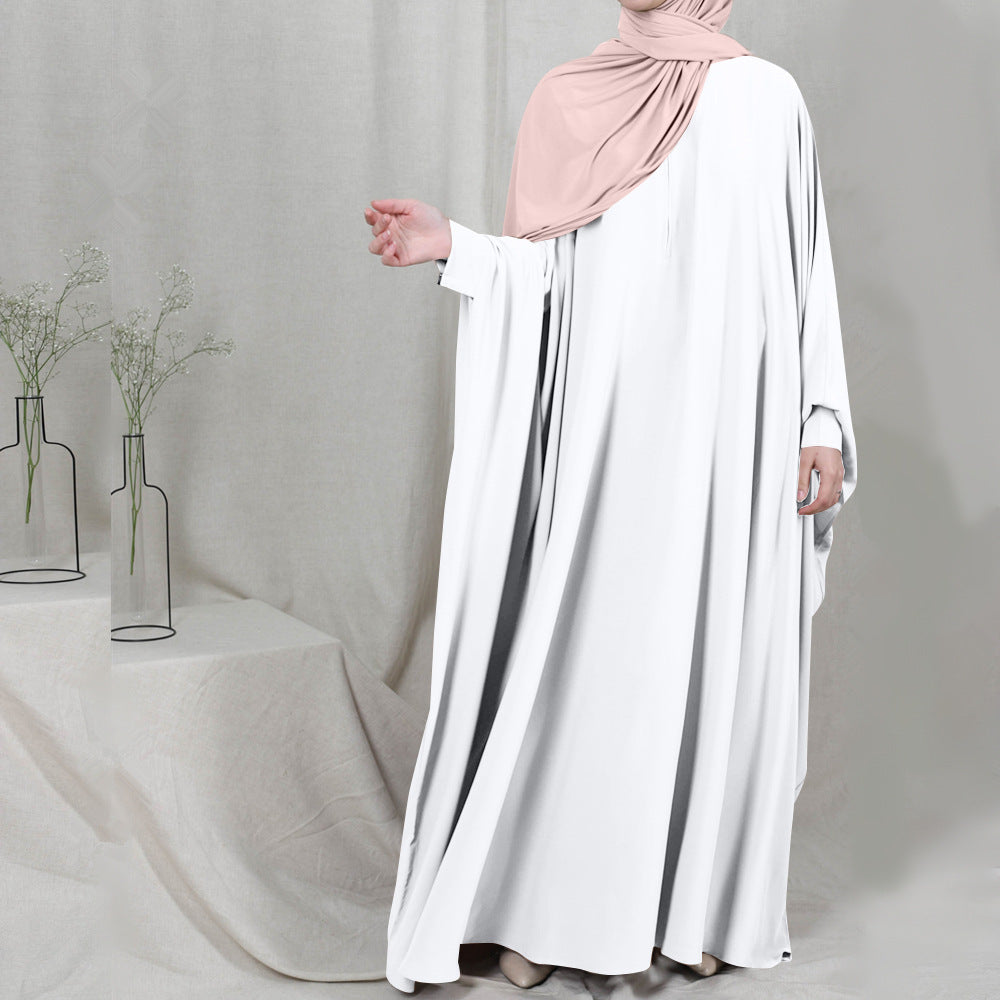 Loose Fit Bat Sleeve Robe