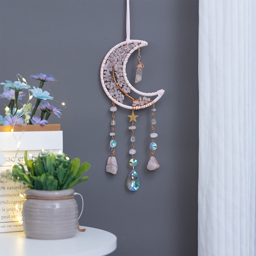 Crystal and Gemstone Roof Pendants