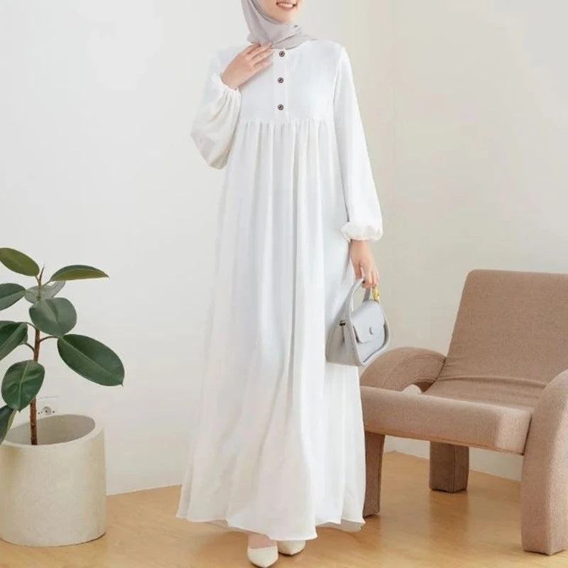 Muslim Style Long Sleeve Dress