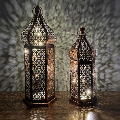 Adorable Luminous Metal TableTop Lamp Decor