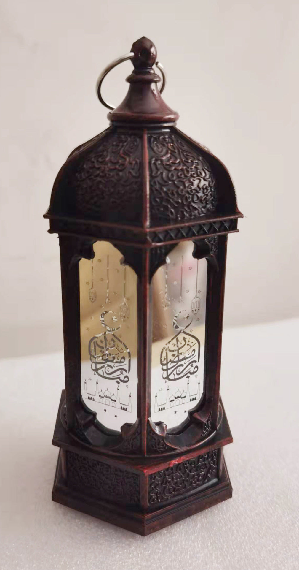 Electronic Luminous Ramadan Hexagonal Lamp Decor