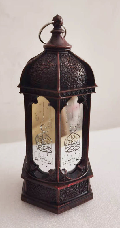 Electronic Luminous Ramadan Hexagonal Lamp Decor