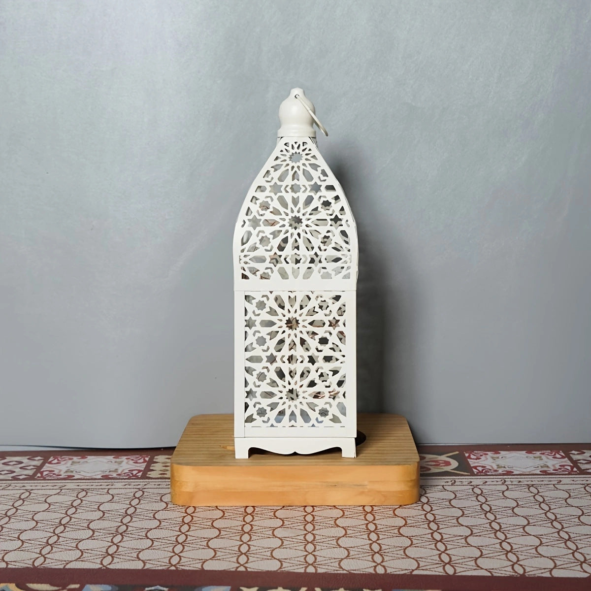 Luminous Iron TableTop Lamp Decor