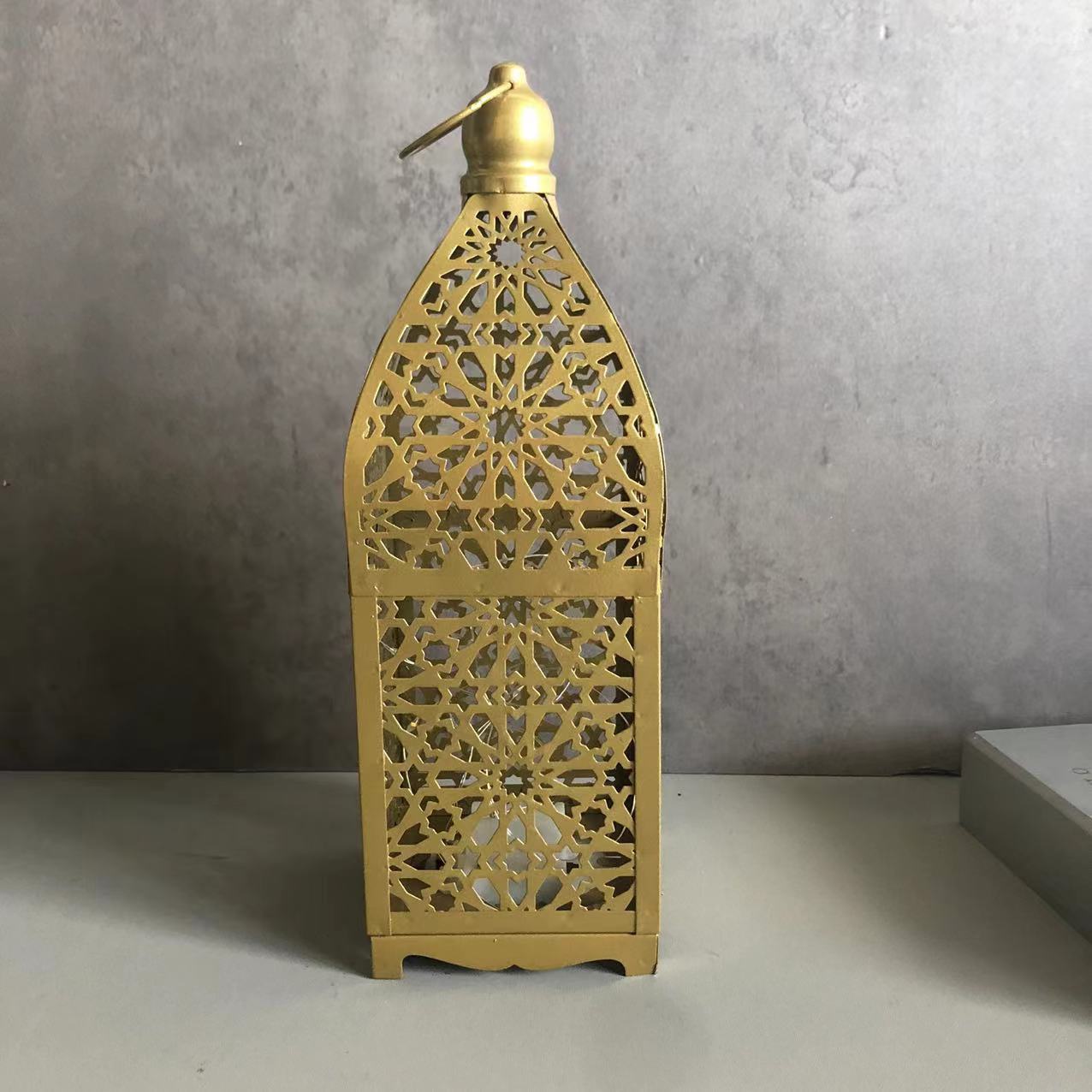 Luminous Iron TableTop Lamp Decor