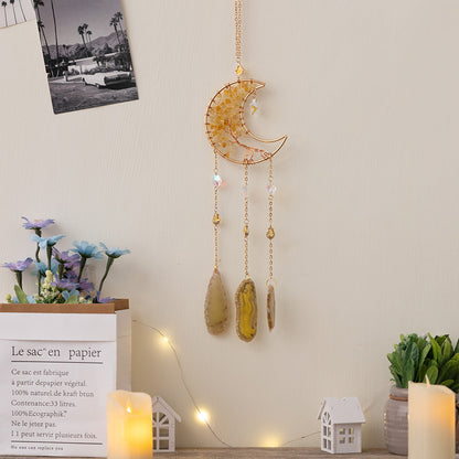 Crystal and Gemstone Roof Pendants