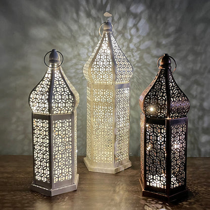 Adorable Luminous Metal TableTop Lamp Decor