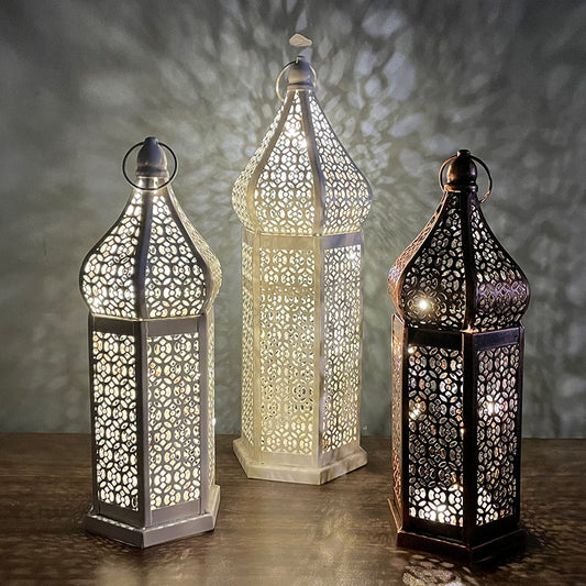 Adorable Luminous Metal TableTop Lamp Decor