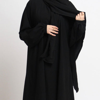 Luxurious Muslim Hooded Robe Dress