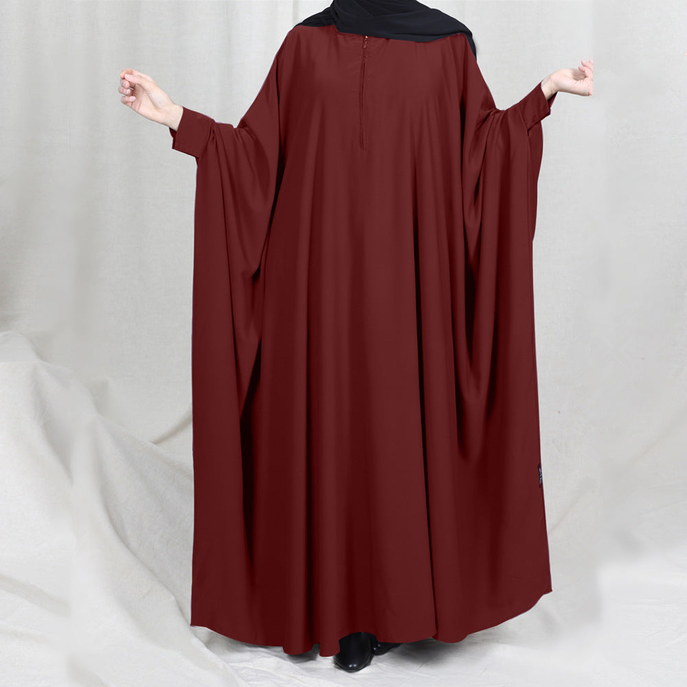 Loose Fit Bat Sleeve Robe